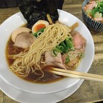 岡本商店 - 細ストレート麺