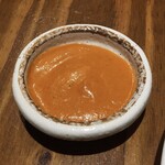 ネパールステーション - フライドライスについてくるトマトのソース