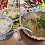 天下一品 - ラーメン大のチキン南蛮定食♪