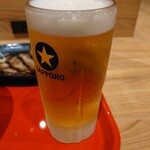 Karubi Ra-Men Oda Wara - 2021年3月　生ビール　450円