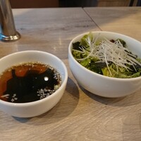 うしごろバンビーナ 渋谷店 - スープとチョレギサラダ 202105