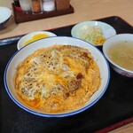 東屋 - カツ丼 800円