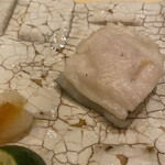 鮨 なんば - 太刀魚の塩焼き（裏面）