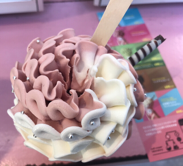 ディグラボ ソフトクリーム研究所 難波 南海 ソフトクリーム 食べログ