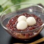 Shiratama Zenzai (with candied chestnuts)