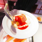 ノーザンテラスダイナー - ランチバイキング　実健コーナー　サーモン料理4【２０２１年４月】