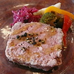 オシノ - 前菜　こちらはパテドカンパーニュ