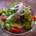 前菜　こちらはカルパッチョ