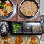 釜福 - カニ釜飯