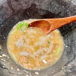 地葉はなれ - 2021.4.  厚揚げのそぼろ餡掛け