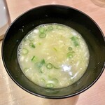 地葉はなれ - 2021.4.  鶏白湯スープ