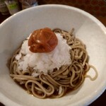 江戸天ぷら屋台 十六文 - 鬼おろし蕎麦（冷）