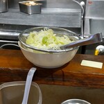 ラーメンの店 ホープ軒 - サービスネギ