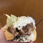 パン工房 ブルーミング - しょうが焼きクーペ　180円
柔らかクーペで美味しくオススメ◎