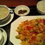 火鍋 小肥羊 - 12年10月の辛味炒めランチ