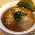 ラーメン ヤスオ - ラそば（細麺）　麺150グラムくらい　ニンニク少し　600円