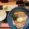 讃岐麺屋 あうん - 料理写真:肉玉ぶっかけ