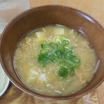 小さな食堂 ヒロ - お汁 ※拡大(2021.05.14)