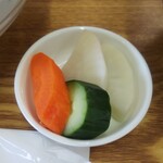 小さな食堂 ヒロ - ※お漬物 ※拡大(2021.05.14)
