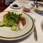 みかわや - サラダもしっかり