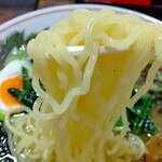 Ramen Tsukemen Ginji - 麺はモチモチ♪♪ボリュームもあります。