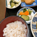 Hanamura - 麦ごはん＆小鉢