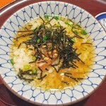 海山亭 いっちょう - ごま鯛茶漬け！まだ飯を食うのか？