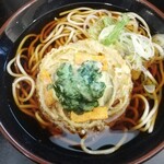 そば・うどん 両国 - ミックス天そば￥550　サテライトアングル