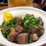 やきとり花串 - 絶品！お勧めできます、牛スジ・ポン酢