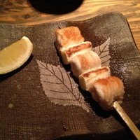十二社通り 地鶏焼とりや - ねぎまです。
