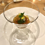 海のごちそう WATANABE - カリフラワーのムース伊豆牛ジュレ