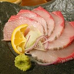 炭火焼鳥と水炊き 五郎一 - かぼすブリ刺