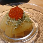 炭火焼鳥と水炊き 五郎一 - 数の子イクラのせ