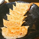 炭火焼鳥と水炊き 五郎一 - しいたけの天ぷら