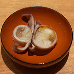 すし 喜邑 - 子持ちヤリイカ