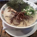 九州大牟田ラーメン きらら　 - ばりこて塩ラーメン固め