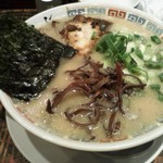 九州大牟田ラーメン きらら　 - ばりこて醤油ラーメン固め