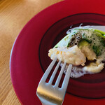 エル・バウ・デコラシオン - 里芋のフワフワのエスプーマと帆立のマリアージュ♡