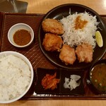 Gasuto - から好し定食(ご飯大盛)