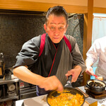 馳走 啐啄一十  - ポージングしてくださいました。
      優しい^ - ^