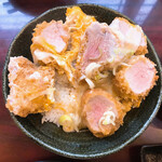 かつ丼多勝 - ヒレかつ丼　豚汁付き　1200円