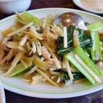 Chinraku Hanten - 豚肉と搾菜炒め