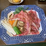 すずや - メイン 名物焼きすき すき焼き