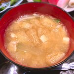 さくら本店 - (ﾗﾝﾁ)さくら定食 味噌汁　2021.5.11