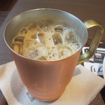 上島珈琲店 - アイス無糖ミルクコーヒー