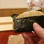 勢麟 - 平貝磯部巻き