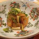 勢麟 - 鯛の胡麻醤油和え