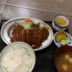 十三 大富士 - ポークチャップ定食