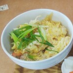 小さな食堂 ヒロ - 海老卵とじ天丼 ※拡大 (2021.05.10)