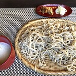 Soba Akitsu - 辛味大根おしぼり　1200円